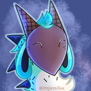 Simple style Shaded headshot
